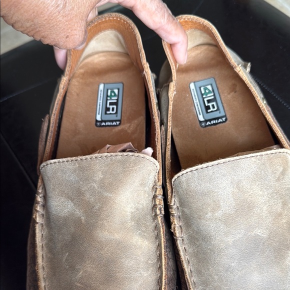 Ariat Tan Slip-On Loafers Comfortable and Versatile - Picture 1 of 10